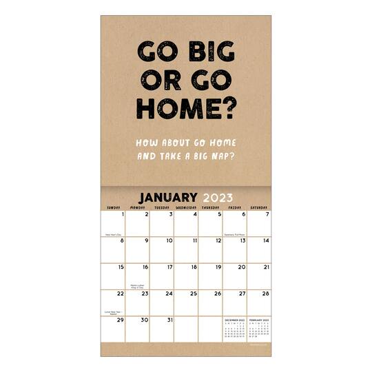 TF Publishing 2023 Anti Affirmations Sarcasm Mini Calendar Michaels TF Publishing 2023 Anti Affirmations Sarcasm Mini Calendar Michaels